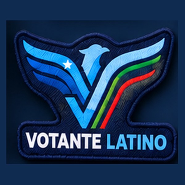 Parche bordado Votante Latino
